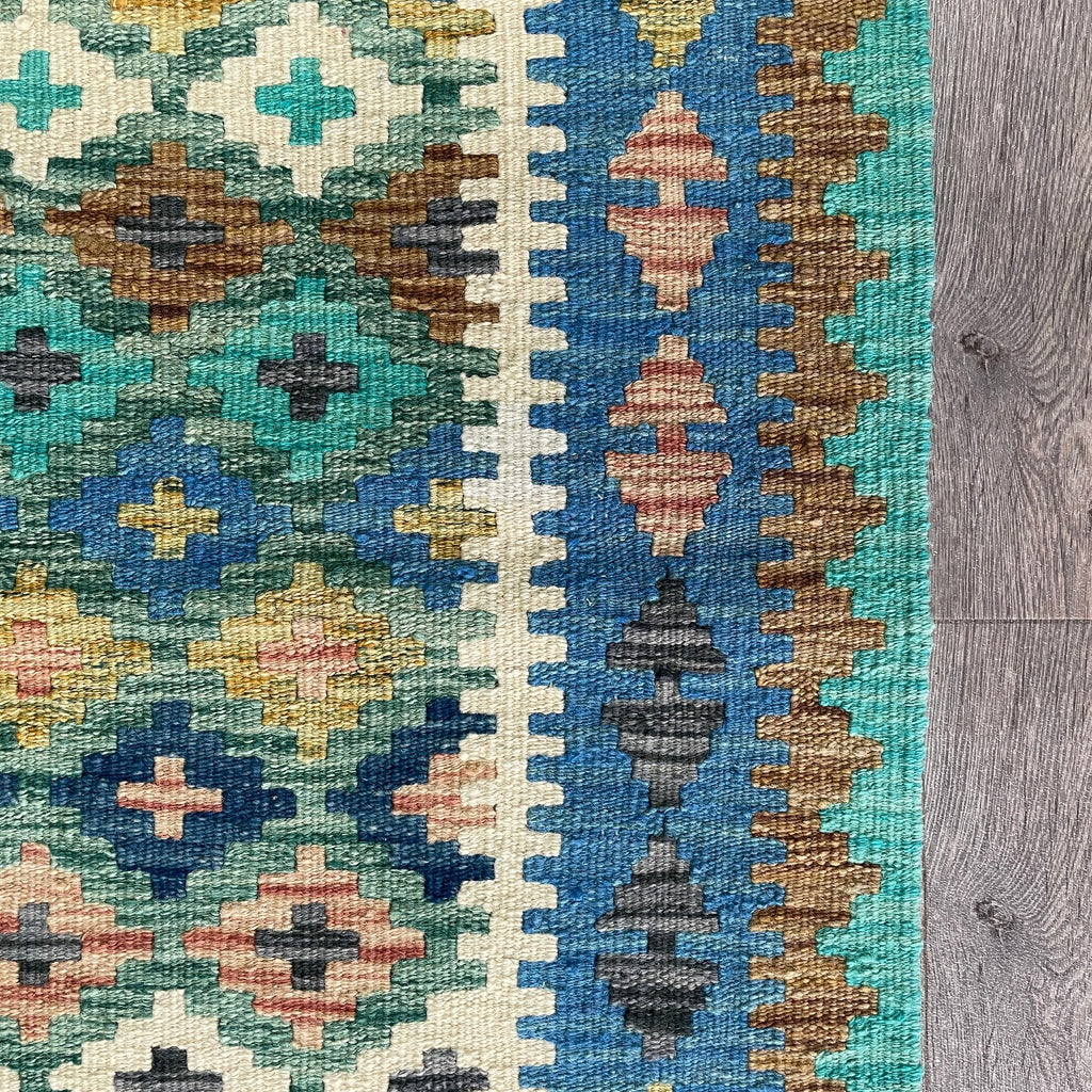 131 x 85 cm | Afghan Kilim Rug