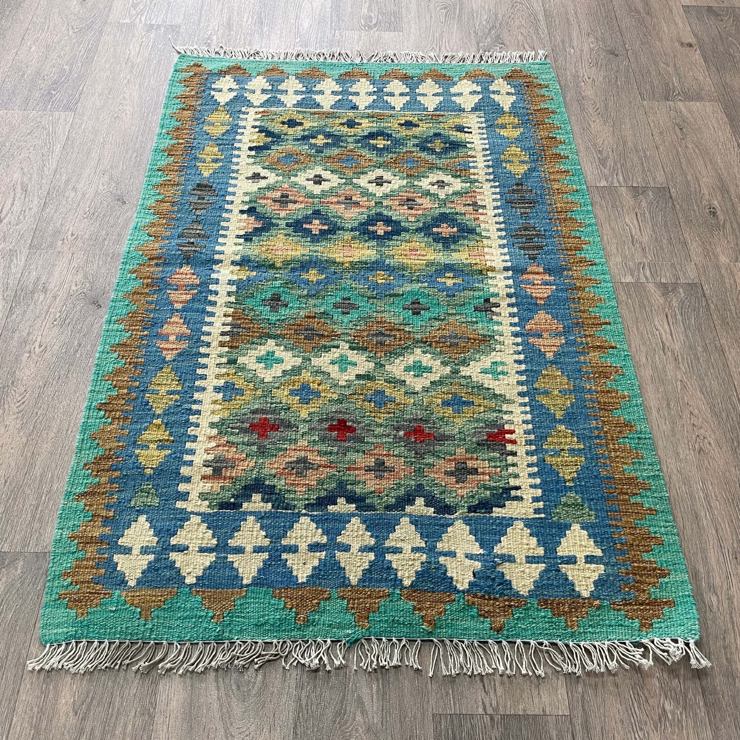 131 x 85 cm | Afghan Kilim Rug
