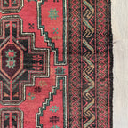 Vintage Afghan Herati Baluch Rug c. 1980