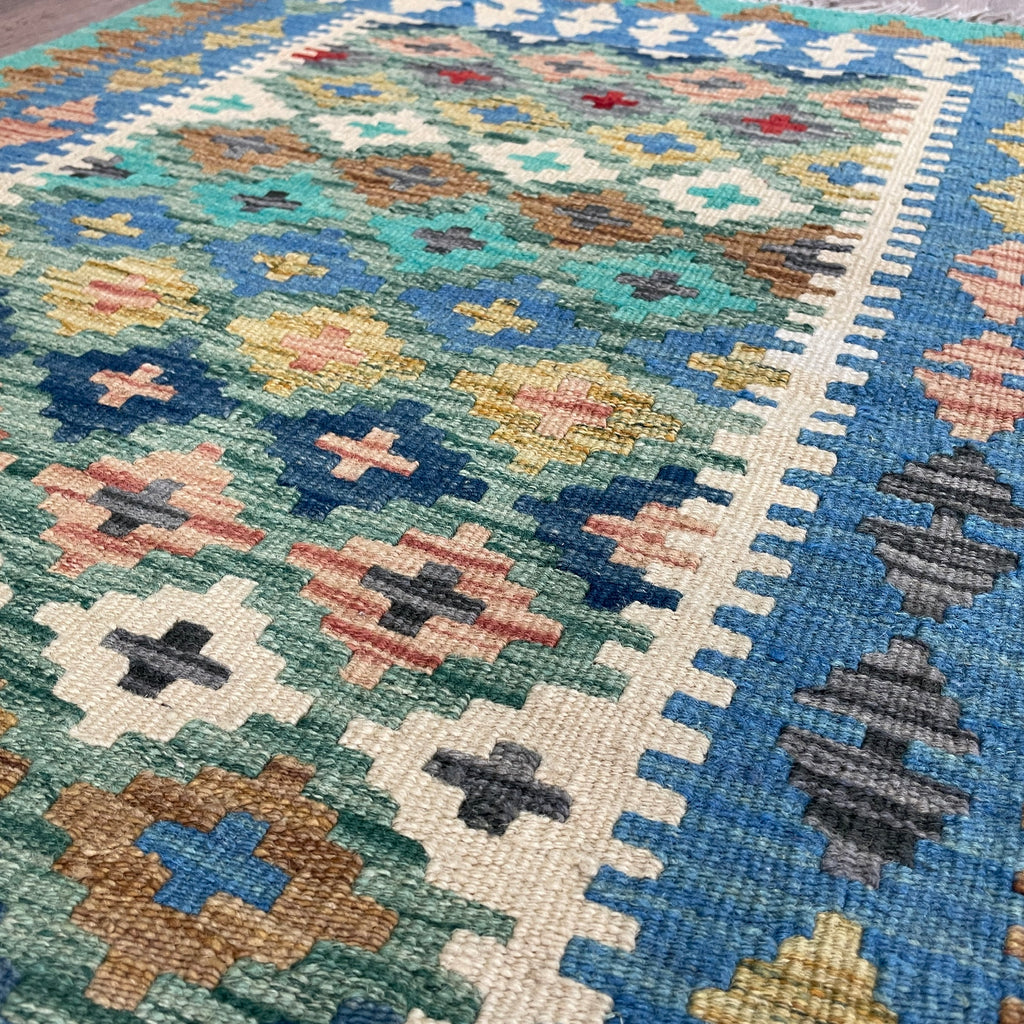 131 x 85 cm | Afghan Kilim Rug