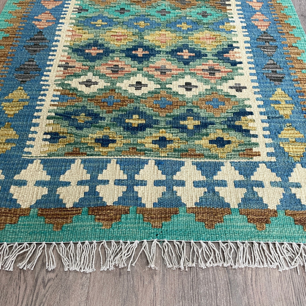 131 x 85 cm | Afghan Kilim Rug