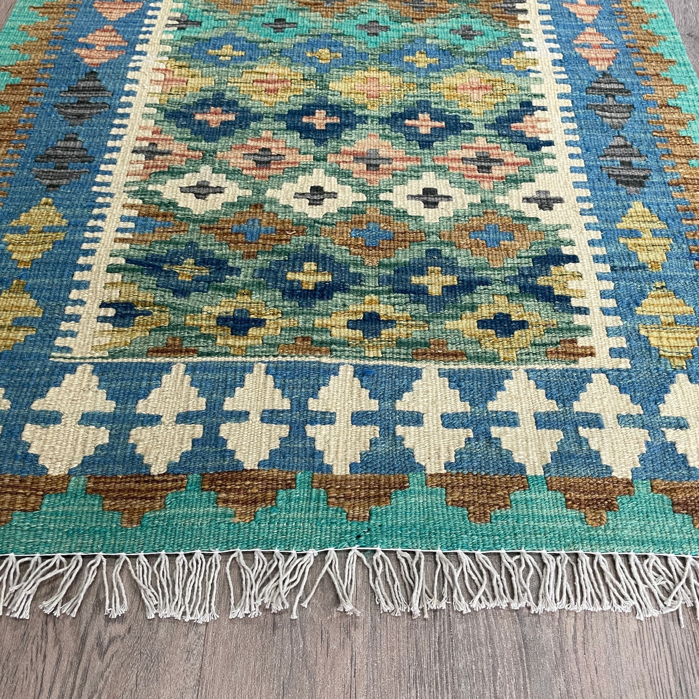131 x 85 cm | Afghan Kilim Rug
