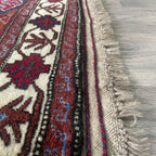 Old Afghan Herati Baluch Rug c. 1980
