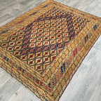 196 x 149 cm | Afghan Fine Mushwani Rug (Belgian Wool)