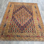 196 x 149 cm | Afghan Fine Mushwani Rug (Belgian Wool)