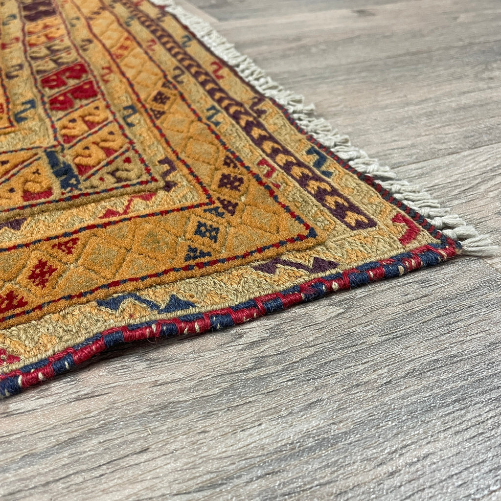 196 x 149 cm | Afghan Fine Mushwani Rug (Belgian Wool)