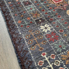 Vintage Afghan Herati Baluch Rug c. 1980