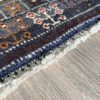 Vintage Afghan Herati Baluch Rug c. 1980