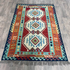 Afghan Shirvan Kilim Rug
