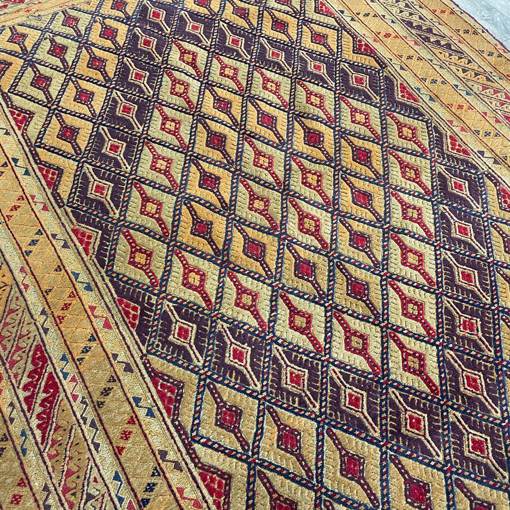 196 x 149 cm | Afghan Fine Mushwani Rug (Belgian Wool)