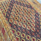 196 x 149 cm | Afghan Fine Mushwani Rug (Belgian Wool)