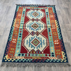 Afghan Shirvan Kilim Rug