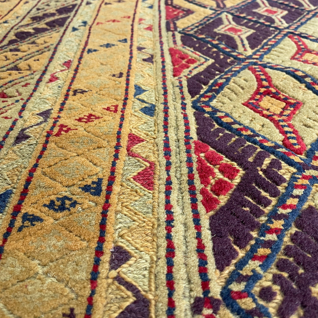 196 x 149 cm | Afghan Fine Mushwani Rug (Belgian Wool)