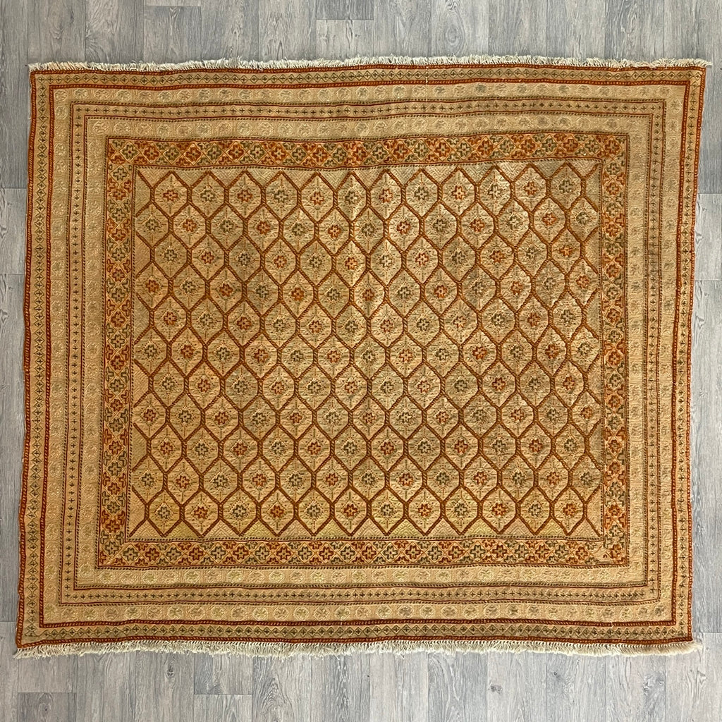 192 x 170 cm | Afghan Fine Mushwani Rug (Belgian Wool)