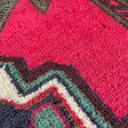 Vintage Afghan Herati Baluch Rug c. 1980