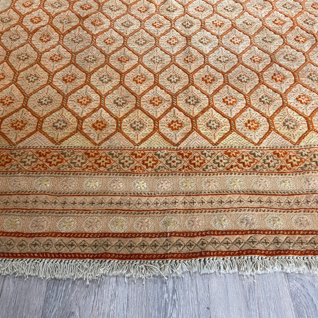 192 x 170 cm | Afghan Fine Mushwani Rug (Belgian Wool)