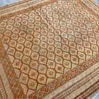 192 x 170 cm | Afghan Fine Mushwani Rug (Belgian Wool)