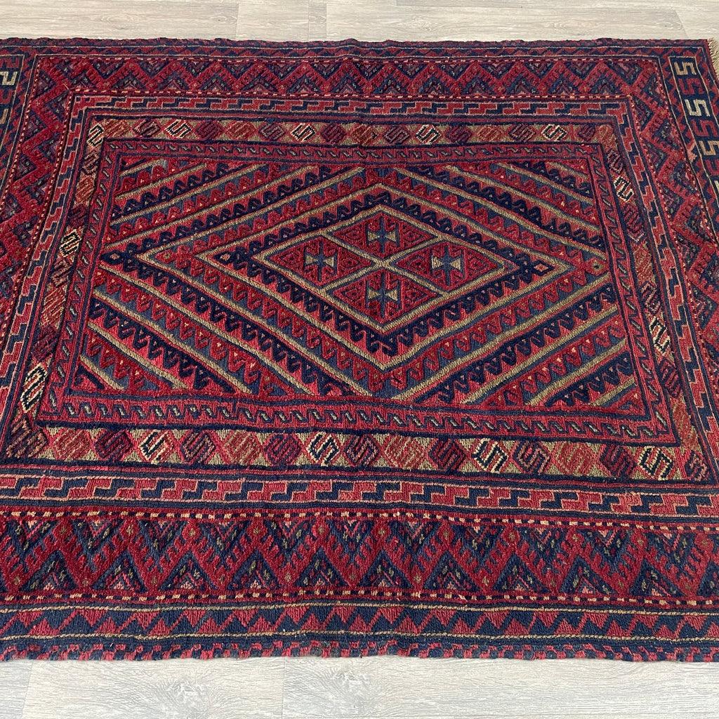 191 x 158 cm | Afghan Mushwani Rug