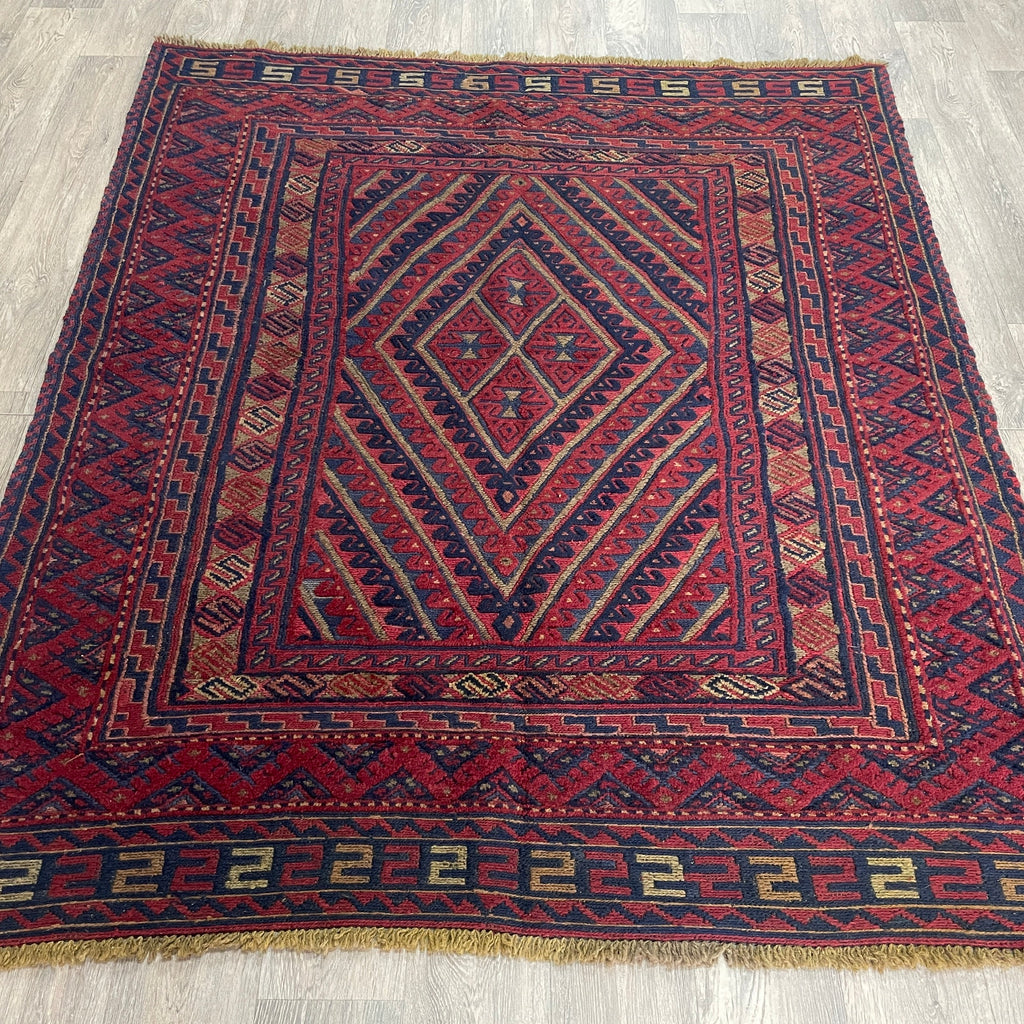 191 x 158 cm | Afghan Mushwani Rug