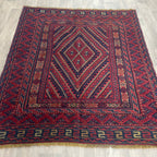 191 x 158 cm | Afghan Mushwani Rug