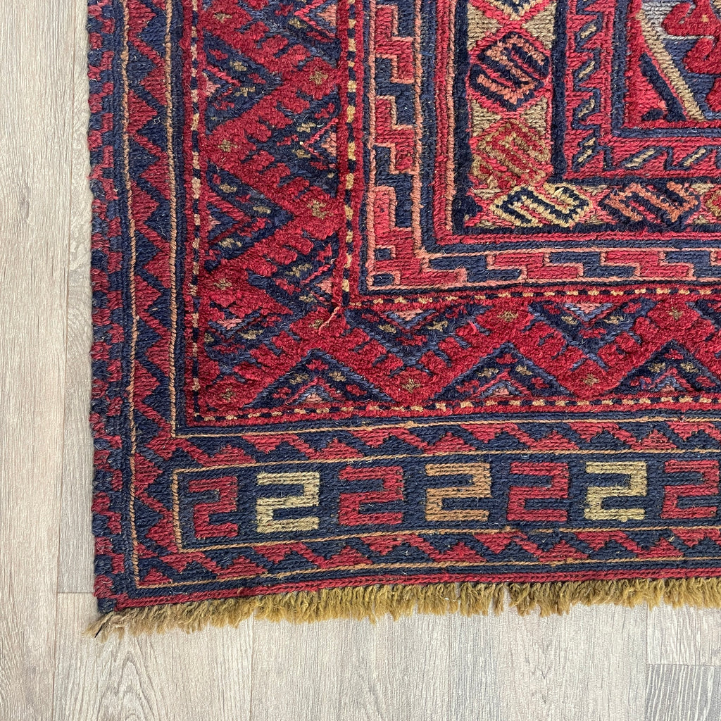 191 x 158 cm | Afghan Mushwani Rug
