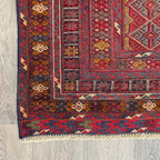 186 x 149 cm | Afghan Fine Mushwani Rug (Belgian Wool)