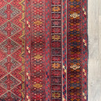 186 x 149 cm | Afghan Fine Mushwani Rug (Belgian Wool)