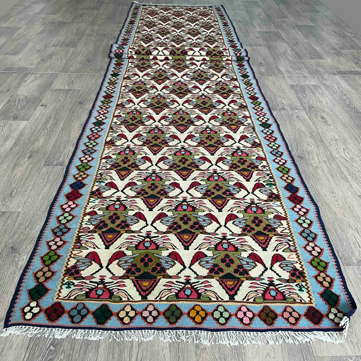 Persian Senneh Kilim Runner