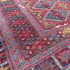 186 x 149 cm | Afghan Fine Mushwani Rug (Belgian Wool)