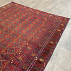 186 x 149 cm | Afghan Fine Mushwani Rug (Belgian Wool)