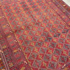 186 x 149 cm | Afghan Fine Mushwani Rug (Belgian Wool)