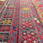 186 x 149 cm | Afghan Fine Mushwani Rug (Belgian Wool)
