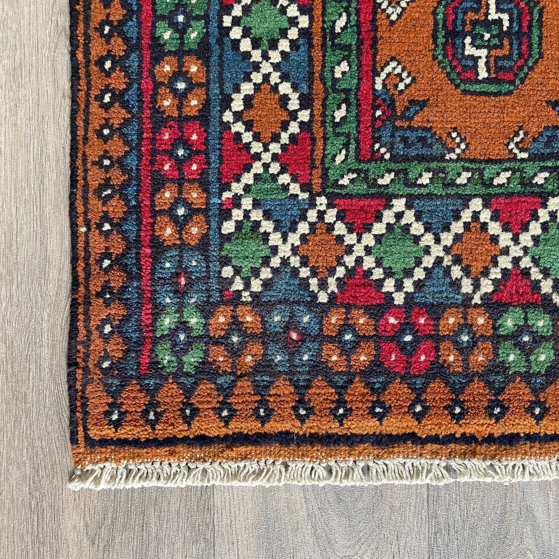 126 x 83 cm | Afghan Aqcha Rug