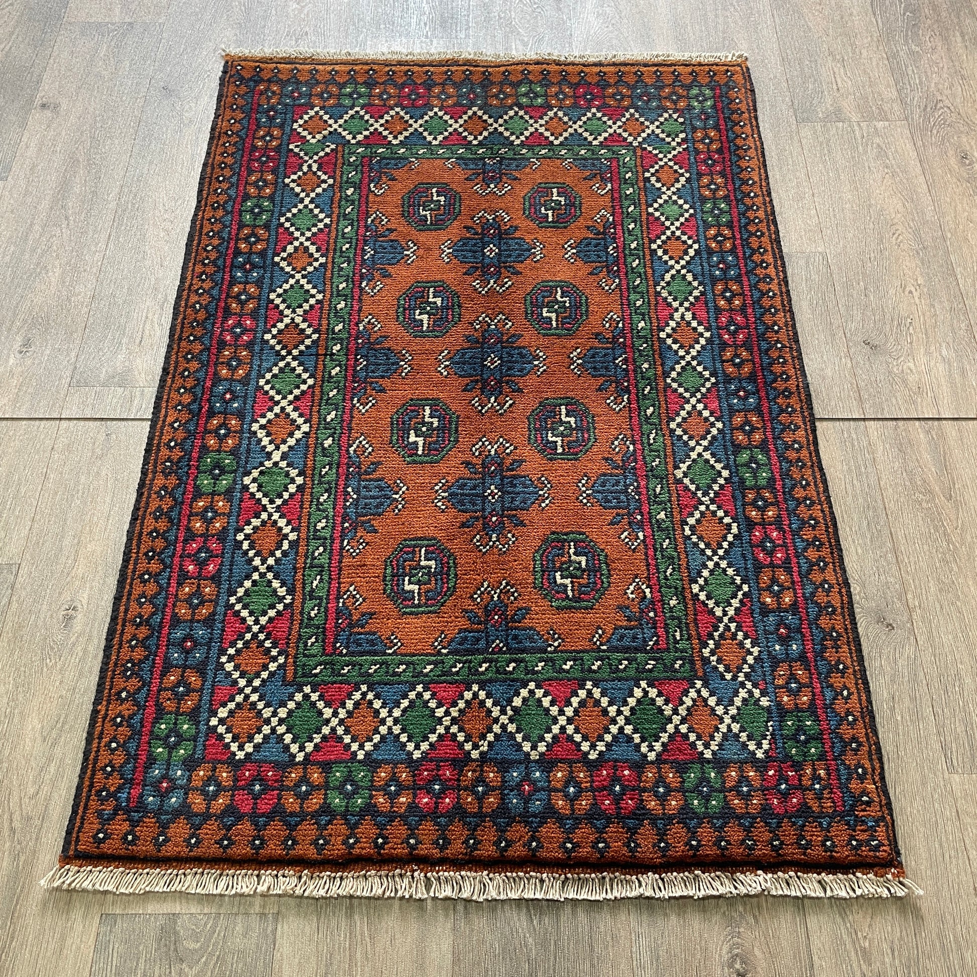 126 x 83 cm | Afghan Aqcha Rug
