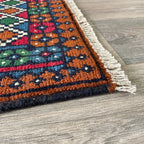 126 x 83 cm | Afghan Aqcha Rug - Khorasan Rugs