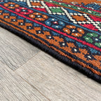 126 x 83 cm | Afghan Aqcha Rug - Khorasan Rugs