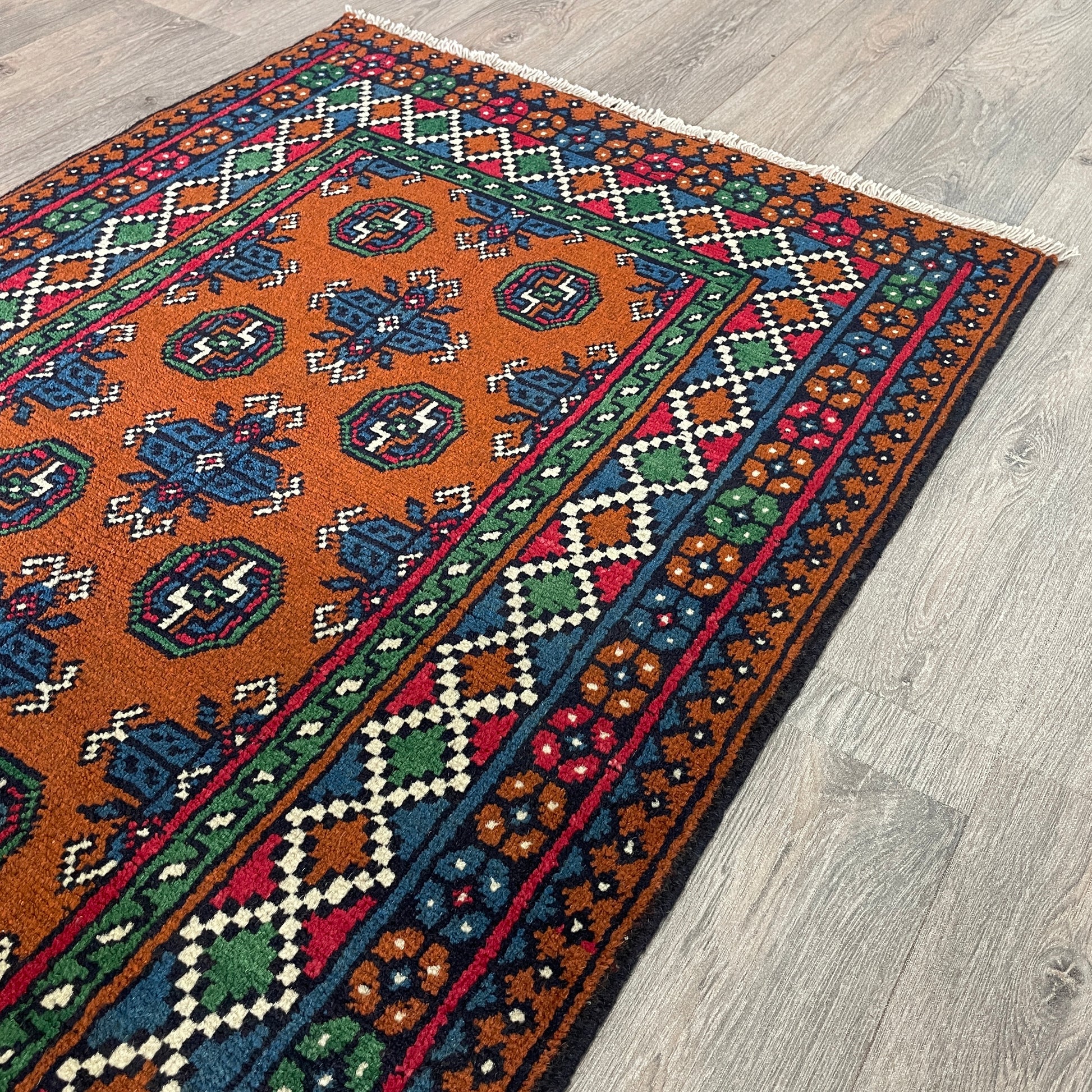 126 x 83 cm | Afghan Aqcha Rug