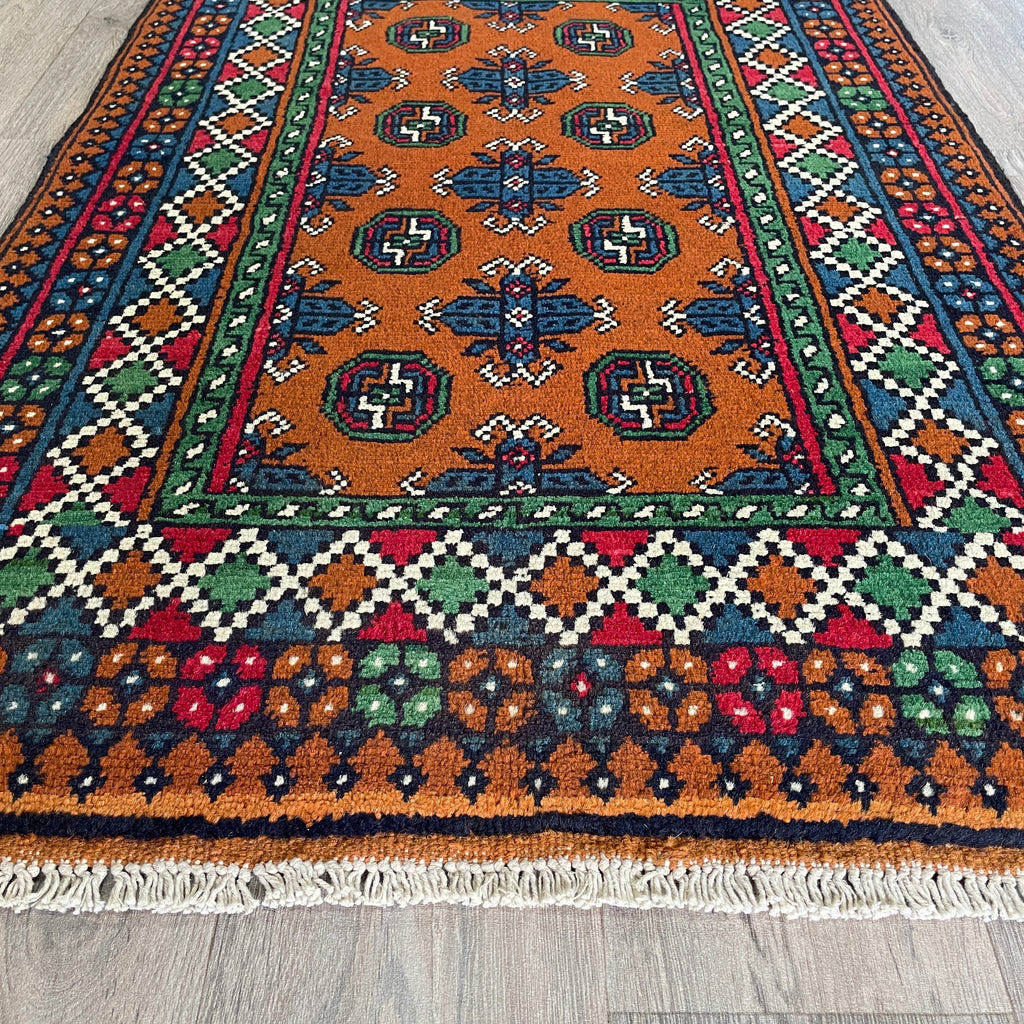 126 x 83 cm | Afghan Aqcha Rug