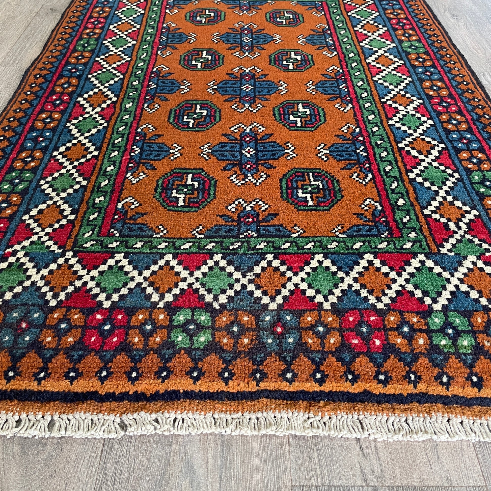126 x 83 cm | Afghan Aqcha Rug