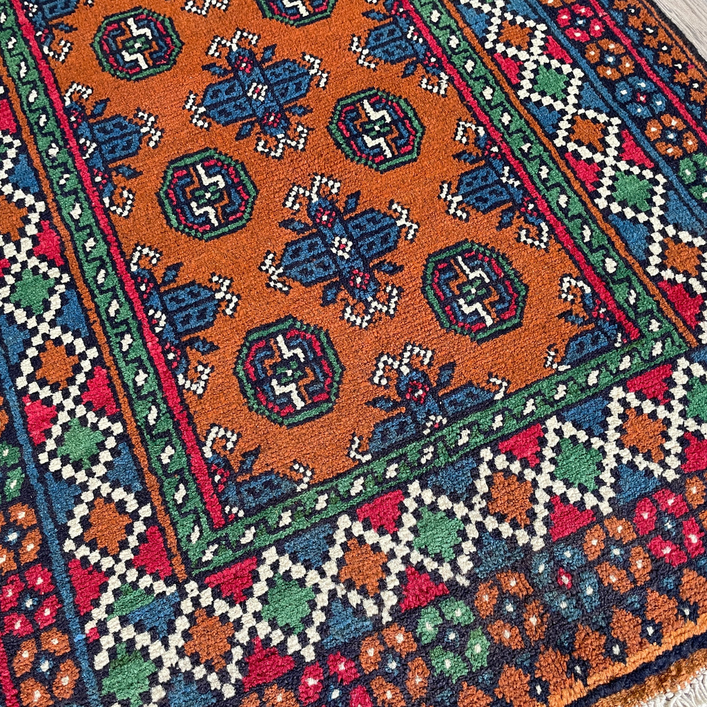 126 x 83 cm | Afghan Aqcha Rug