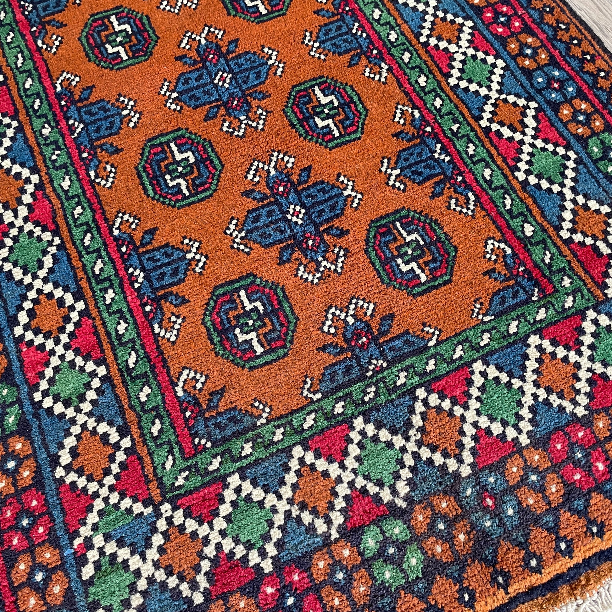 126 x 83 cm | Afghan Aqcha Rug