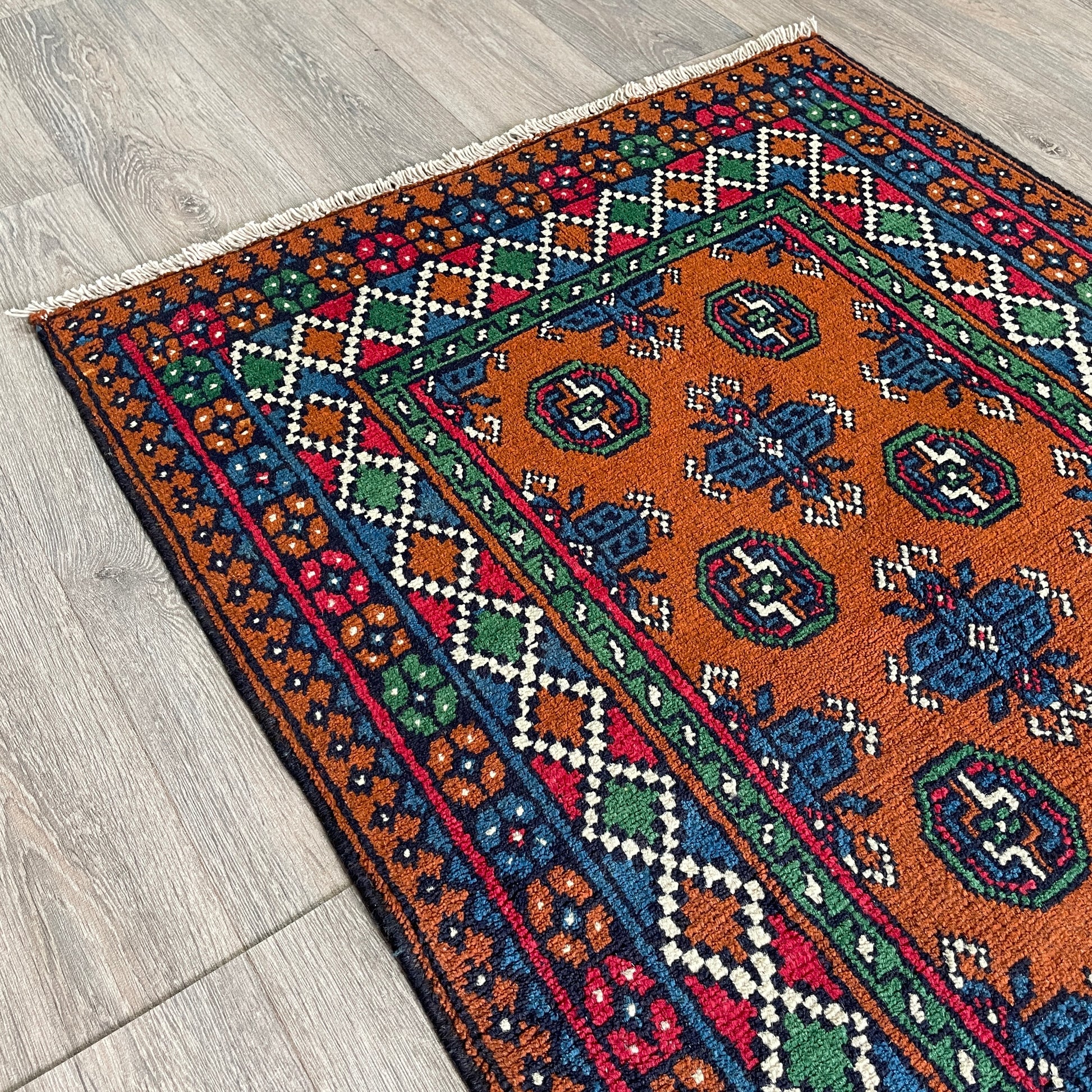 126 x 83 cm | Afghan Aqcha Rug