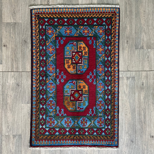 126 x 78 cm | Afghan Aqcha Rug