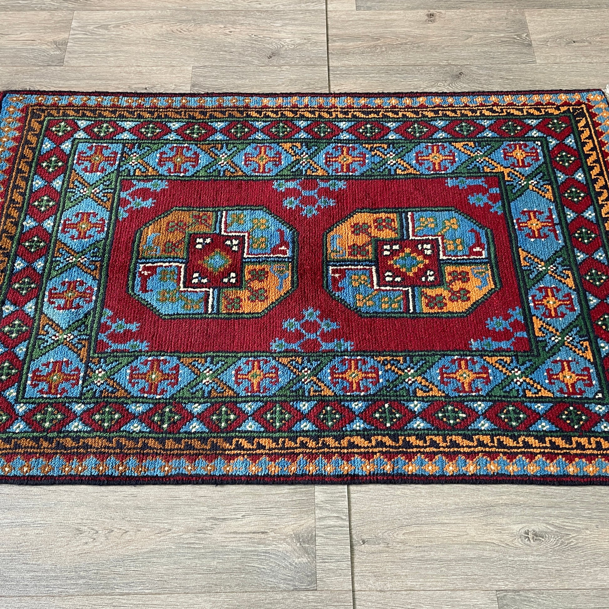 126 x 78 cm | Afghan Aqcha Rug