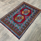 126 x 78 cm | Afghan Aqcha Rug - Khorasan Rugs