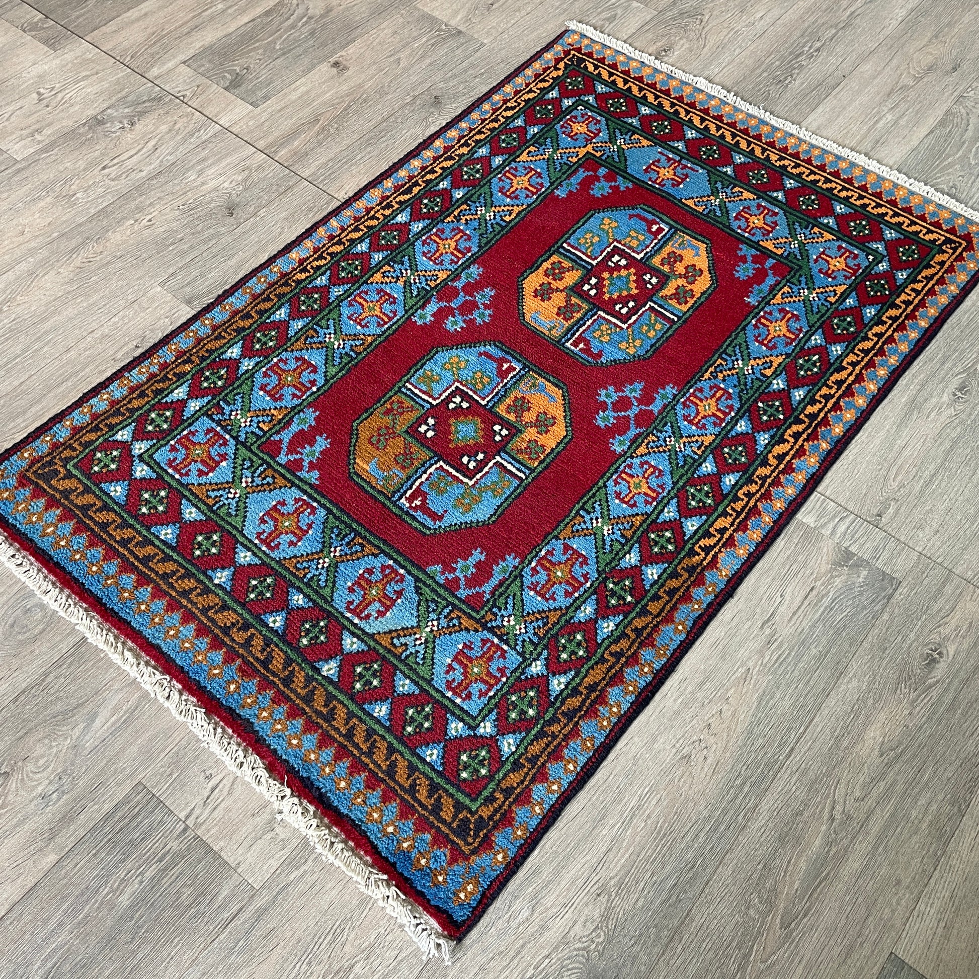 126 x 78 cm | Afghan Aqcha Rug