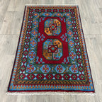 126 x 78 cm | Afghan Aqcha Rug - Khorasan Rugs