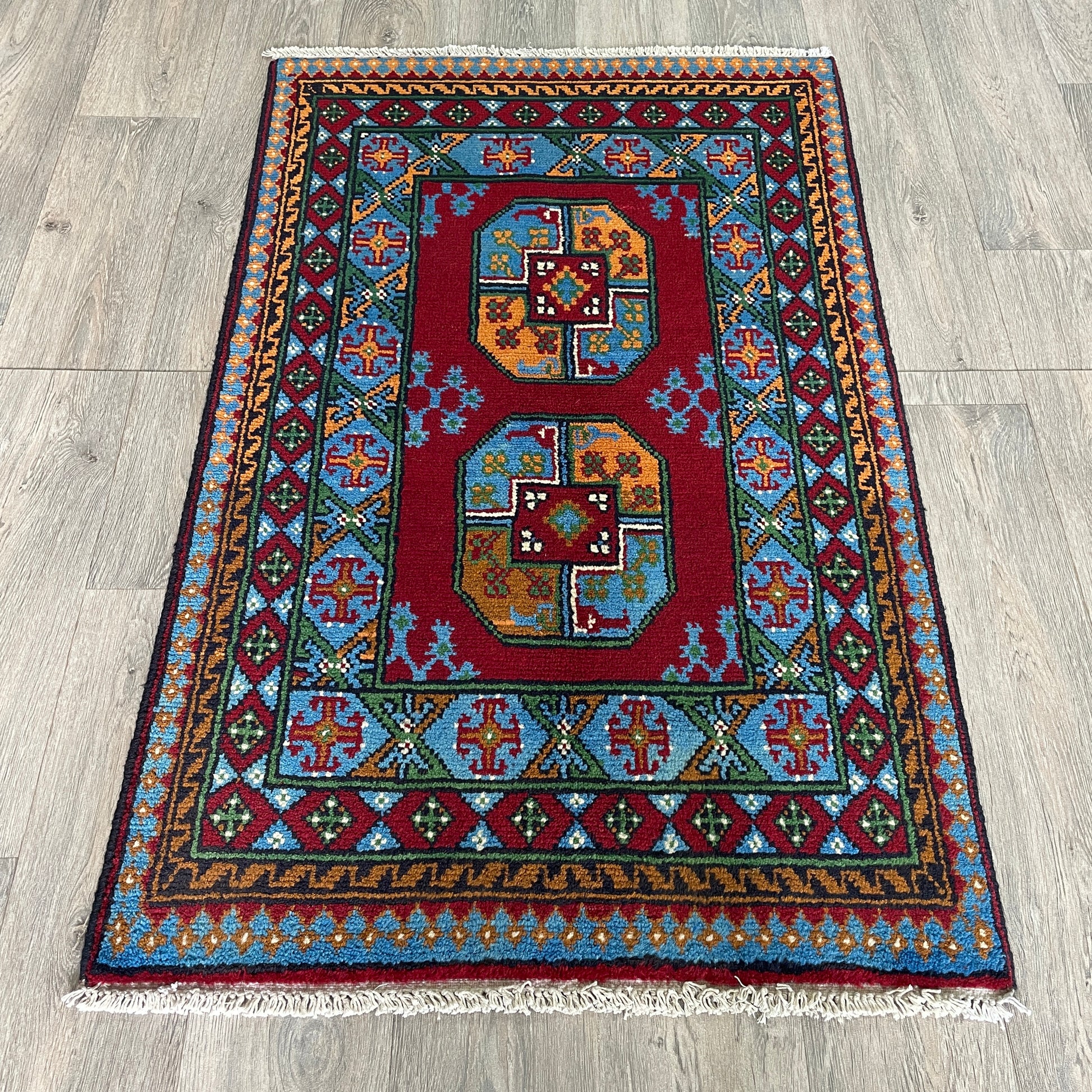 126 x 78 cm | Afghan Aqcha Rug