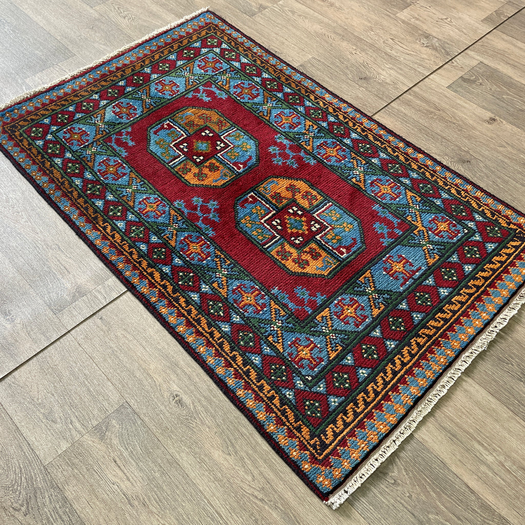 126 x 78 cm | Afghan Aqcha Rug