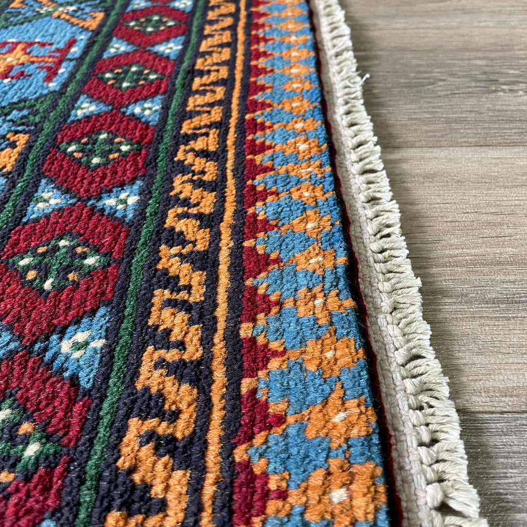 126 x 78 cm | Afghan Aqcha Rug